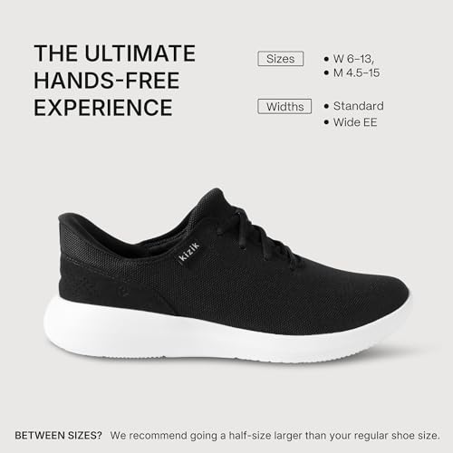Image of Kizik Madrid Slip On Sneakers: Comfortable All-Day Wear, Hands Free Convenience, Mens & Womens Walking Shoes with Arch Support, Wide Toe Box Available