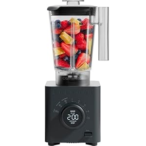 Chefman Obliterator 48 oz Countertop Blender for Smoothies, 1380W Motor to Crush Ice, Nuts, and Frozen Fruit with Stainless Steel Blade, Auto Blend Function, Includes Tamper and Scraper