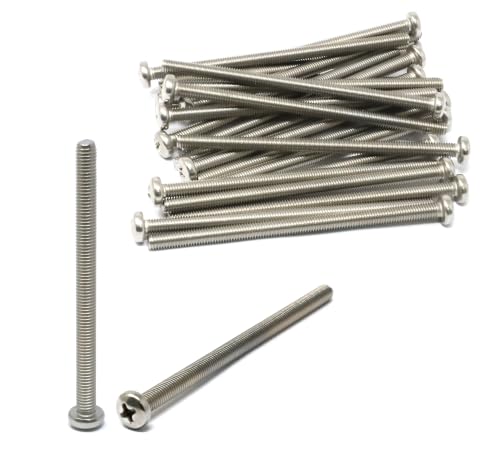 iexcell 25 vis M5 x 90mm acier inox 304 Phillips pan head