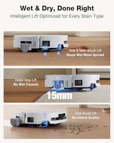 Image of ECOVACS Deebot T90 Pro Omni 2-in-1 Robot Vacuum Cleaner & Mop, 2026 New Launch, 30000 Pa Blast Suction, Self-Empty & Self-Wash Omni Station, Extra-Long Roller, AI Re-Mop 2.0, PowerBoost Technology