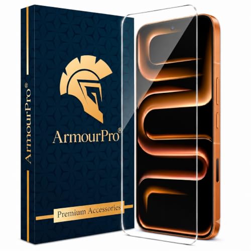 ArmourPro 3D Borderless Tempered Glass for Infinix Note 60 Pro, Note 60 and Note 60 Ultra, HD Clear Curved Edge to Edge Screen Protector, 9H Hardness, Oleophobic Coating, Case Friendly | Pack of 1