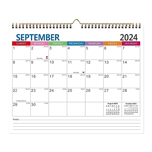 2023 Calendar-2024 Calendar Family Planner, Wall Calendar 2023-2024 UK Month to View, Family Calendar 2023-2024,Calander from July 2023 - December 2024, 12 x 15inch