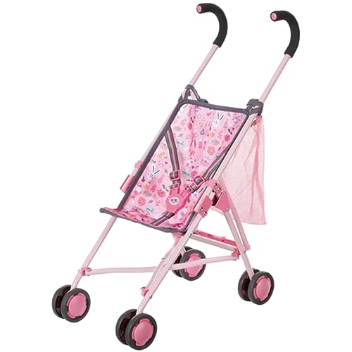 Baby Born Poussette 832547 - Accessoires pour Ours et Poupées Baby Born Qui Mesurent Jusqu'à 43 cm - avec 1 Sac pour Ranger Facilement - 3 Ans +