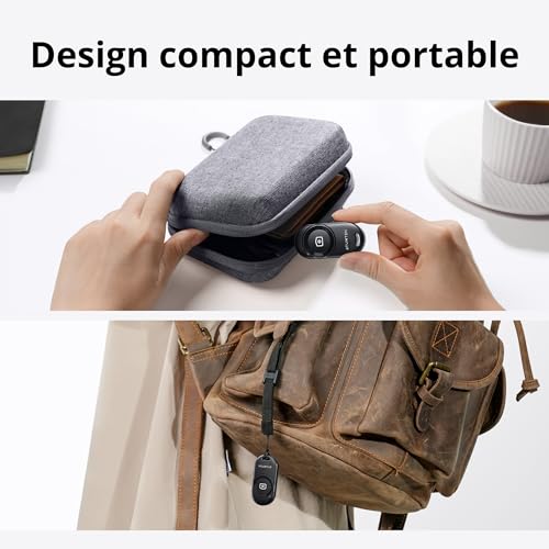 ATUMTEK Télécommande Bluetooth, Déclencheur Bluetooth 5.2 avec Connexion Stable Compatible avec iPhone et Smartphones et Tablettes Android, Idéal pour Selfies et Photos de Groupe – vue 7