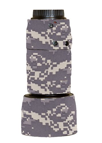 LensCoat Lens Cover for Canon 70-300 f/4-5.6 IS camouflage neoprene camera lens protection (Digital Camo)