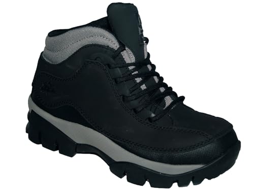 Groundwork Ladies GR386 Steel Toe-cap Lace-up Saftey Work Boots Sizes 3-8 (Black, UK Footwear Size System, Adult, Women, Numeric, Medium, 6)