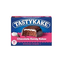 Tastykake الشوكولاته كاندي الكعك، 12 العد - كعك الشوكولاته مع كريم ملء حزمة من 2