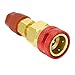 R1234yf Quick Couplers Kit | Brass R1234YF to R134A Adapter for Car AC Charging | High Strength Refrigerant Coupler/AC Hose Connector | 4Pcs Set