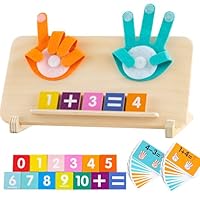 Montessori Toys for 3 4 5 Year Old,Preschool Learning Toys for Toddlers age 2-4,Educational Math manipulatives Number Counting Blocks for Kids,Birthday Christmas Stocking Stuffers for Boys Girls