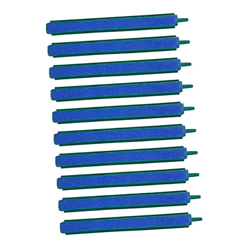 TOGEVAL 10個 酸素バブルストリ 水族館エアストーン 空気水耕栽培 水族館のエアバル水族館 ボウル 池 水族館の風景装飾 エアストーンディフューザー バブルストーン Blue