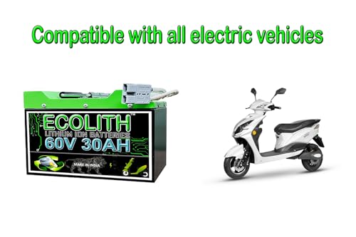 Image of 60v 30ah Rechargeable Lithium ion Battery Included with Heavy Duty-BMS for 60v 30,000mah Battery for 80-90kms Range Electric Vehicles,e-Bikes,tricycles, etc