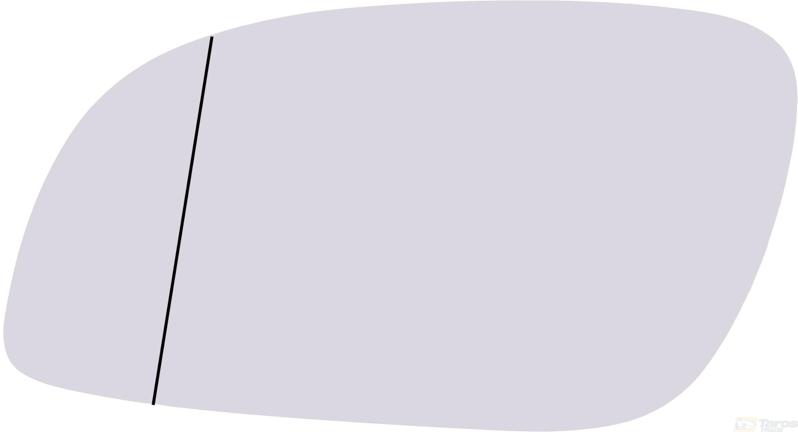 Taros Trade 390802 Exterior Mirror Glass Left