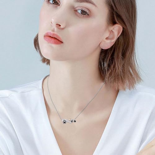 Sterling Silver Pet Urn Necklace for Ashes - Memorial Keepsake for Dog, Cat Pet3