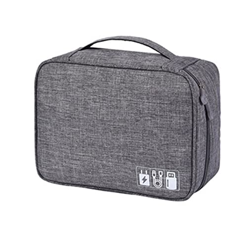 lifcasual Organizador de eletrônicos Bolsa de viagem para acessórios de cabo Bolsa de armazenamento