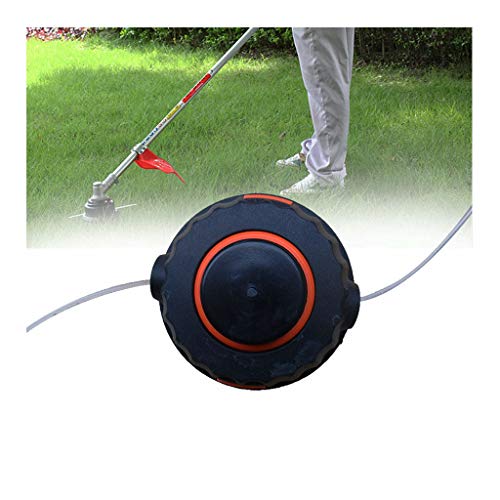 Iusun Lawn Mower Weed Trimmer Head Universal Plastic Height 60mm Grass Strimmer Fitting