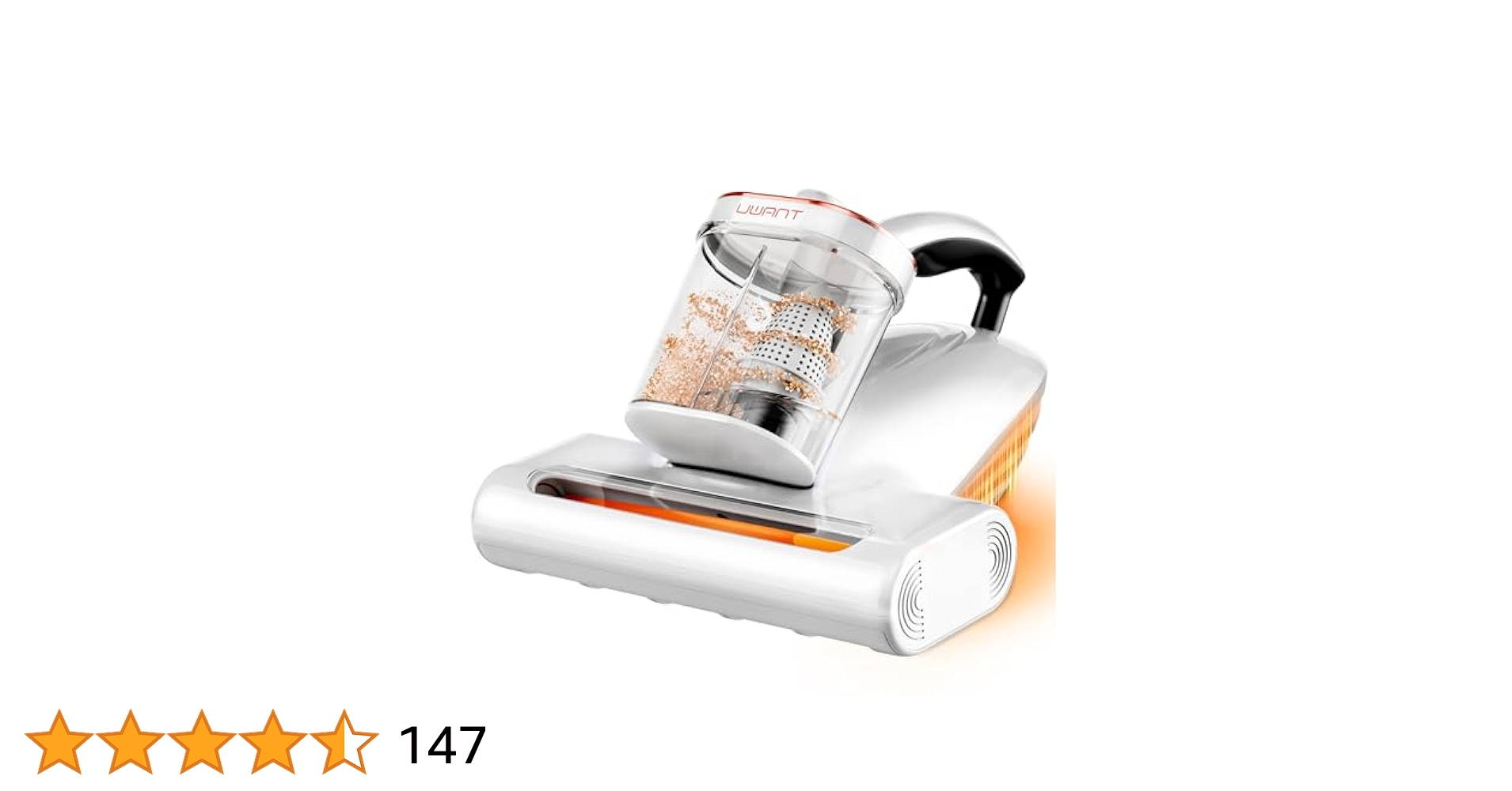 布団クリーナー16Kpa強力吸引力　布団掃除機 ダニ駆除 ハウスダスト UV除菌 Amazon | UWANT 布団クリーナー 16Kpaの強力な吸引力 毎分たたき