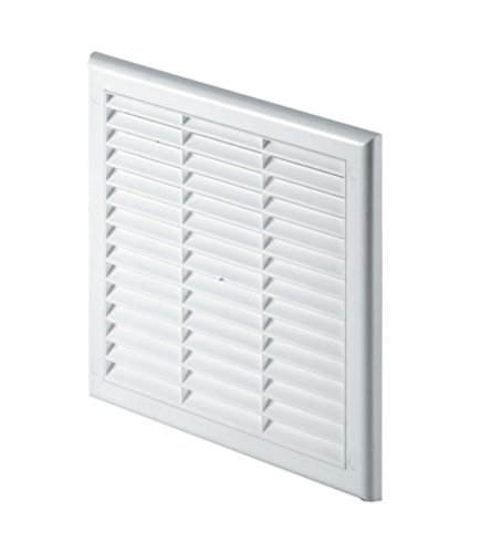 Air Vent Grille 250mm x 250mm with Fly Screen/Net/Mesh 10" x 10 inch Ventilation Cover Grid TK5