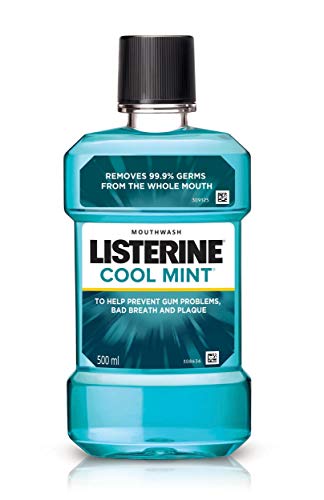 Listerine Antibacterial Mouthwash Coolmint, 500ml