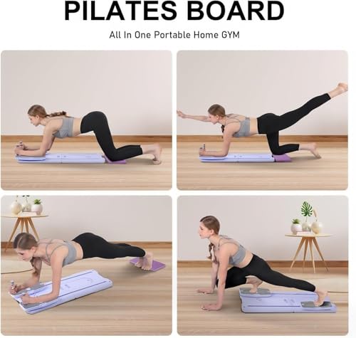 Pilates Reformer Board Set - 2026 Foldable 8-in-1 Pilates Machine for Full Body Workouts - image 5