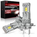 AUXIRACER H7 LED Bulb, CSP Chip 6500K 600%, H7 LED Automotive Bulb Replacement for Halogen and Xenon (2 Lamps)