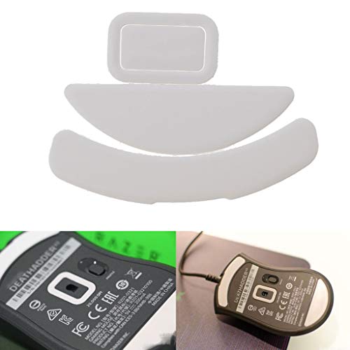 lehaha Pés de mouse melhorados para jogos Tiger compatível com Razer DeathAdder V2 Mouse Curve Edge