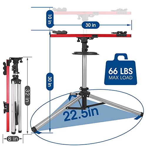 Chimona Bike Repair Stand For Maintenance, Adjustable Heavy Duty Bike Work Stand With Quick Release Buckle, Bicycle Mechanics Stand With Bike Clean Tools, Bike Workstands For E-Bike, Mtb, Road Bike #TOP2