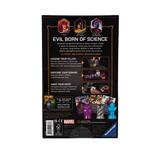Marvel Villainous Twisted Ambitions juego de mesa miniatura 6
