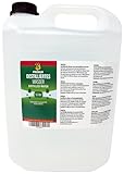 Destilliertes Wasser 5 L | hoher Reinheitsgrad von 2 Mikrosiemens | Reinstwasser | zum Trinken und Kochen geeignet | geschmacksneutral | keim- und chlorfrei