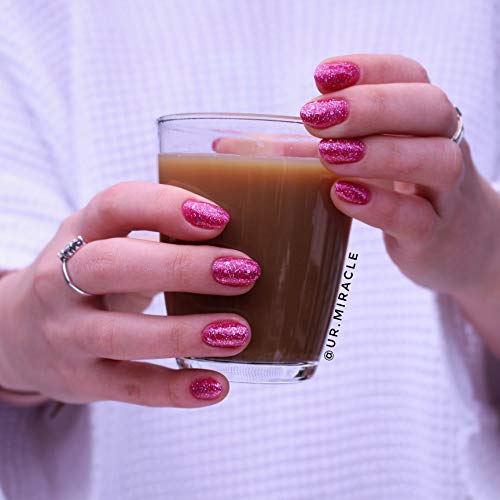 Esmalte de Gel AIMEILI UV LED Rosa Brillante 10ml miniatura 4