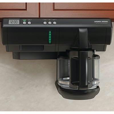 New Applica Black & Decker Spacemaker SDC740B Brewer With Step-By-Step Instructions Black