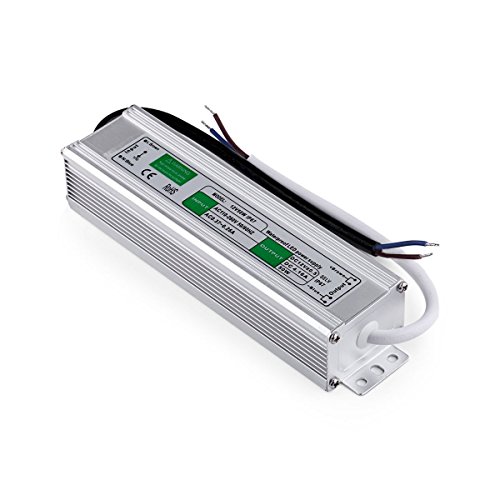 DC12V 50Watt 8.3A Output Transformer Waterproof IP67 LED Power Supply Driver Adapter in Aluminum Outdoor DC lightings(IP67 50W)