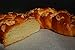 Tsoureki Traditional Greek Loaf Bread with Mahlepi, about 1.5 lb