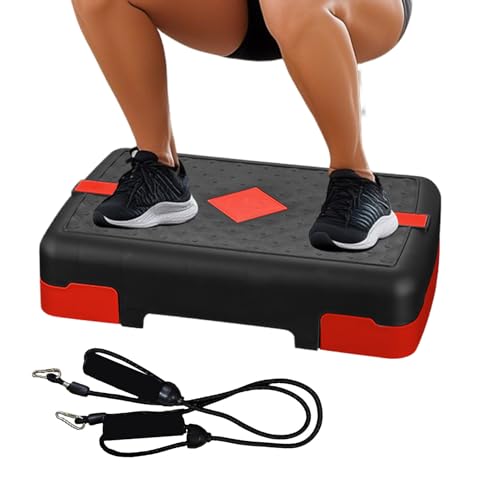 Stepper d'exercice fitness multifonction avec marches antidérapantes pour hommes et femmes