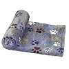 NOBBY 60883 Classic hondendeken “LISSI” donkergrijs L x B: 100 x 150 cm, L, donkergrijs