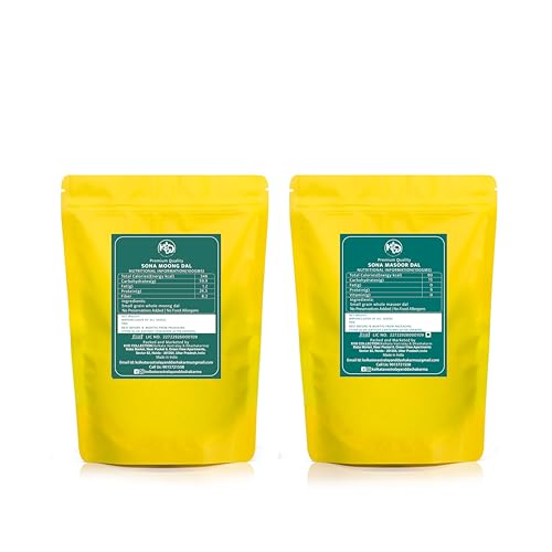 Image of Bangla Premium Combo - 1500G | Sona Matar Dal and Sona Moong Dals and Sona Masoor Dal (500g x 3)