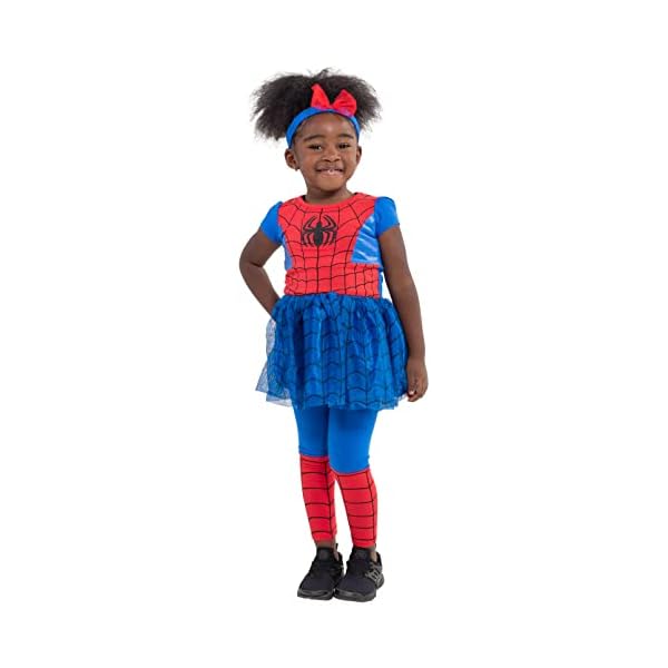 Marvel Baby Mädchen Kostüm T-Shirt und Leggings Set – Bild 3