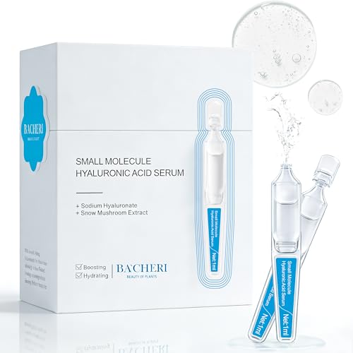 Hyaluronic Acid Serum – Ultra Hydrating Serum for Plumper Skin Daily Pre-Makeup Skincare Not Sticky Hyaluronic Acid Ampoules, Suitable for Dry & Sensitive Skin Single-Use 15PCS