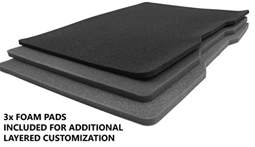 Casematix Waterproof Laptop Hard Case For 15 - 17 Inch Gaming Laptops And Accessories - Rugged Heavy Duty Laptop Case Compatible With 15.6 And 17.3 Inch Gaming Laptops And Gaming Laptop Accessories #TOP4