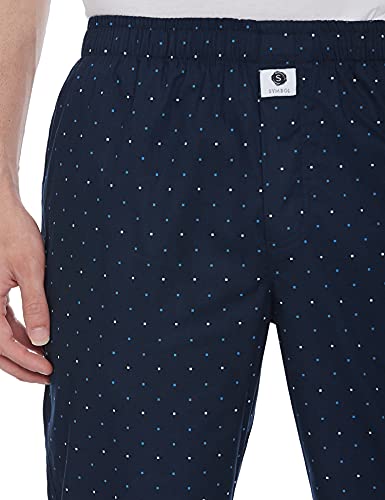 Image of Amazon Brand - Symbol Men's Printed Regular Fit Pyjamas (Pack of 2) Pajama Bottom