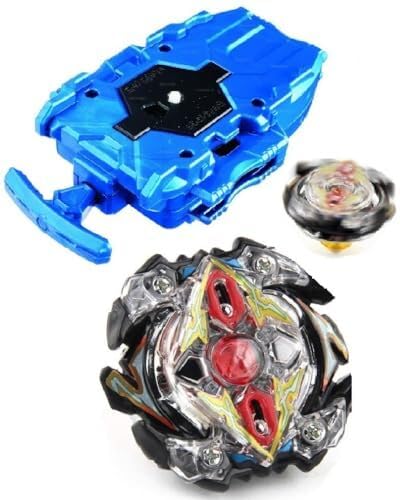 Image of Bestie toys Bursst Series Spinning Top with String Launcher Direction Right Spin with Handle for Kids and Adult (Black B59 Handle)
