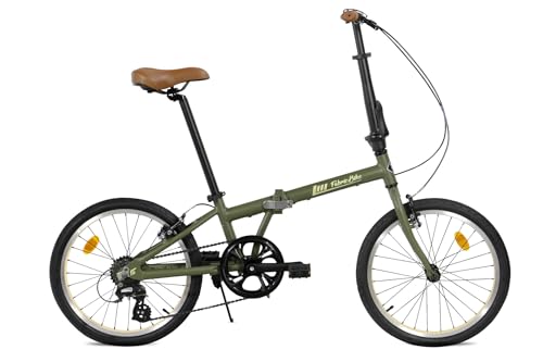 FabricBike Folding Bicicleta Plegable Cuadro Aluminio Ruedas 20