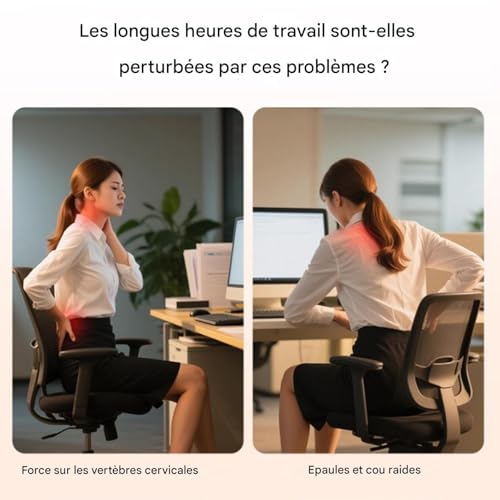 Support surélevé pour moniteur d'ordinateur ergonomique et robuste avec extension pour bureau - 5