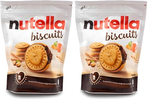 Nutella Biscuits - Croccanti Biscotti con un Cremoso Ripieno di