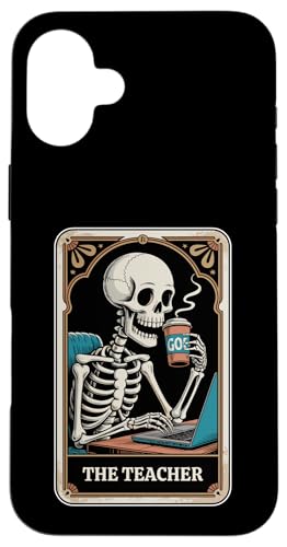 The Teacher �^���b�g�J�[�h �X�P���g�� �n���E�B�� �R�[�q�[�搶 �X�}�z�P�[�X iPhone 16 Plus �p