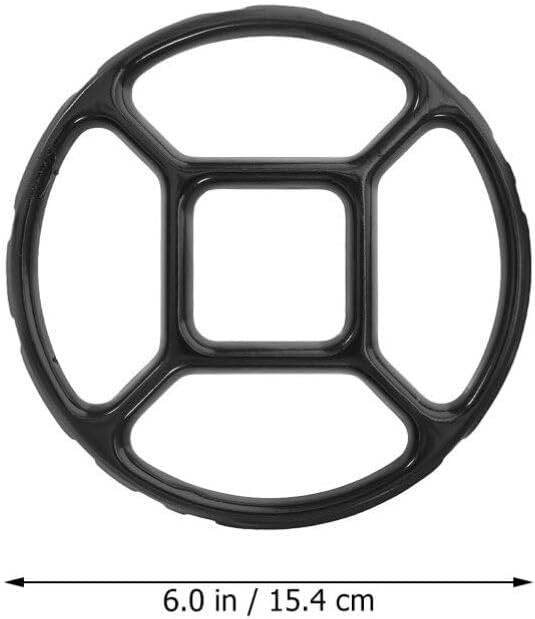 2 Pack Alloy Gas Stove Burner Rings for Pots and Kettles