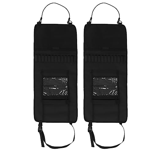 Capa para Encosto, Multifuncional Tecido Oxford 600D Suporte Traseiro para Banco de Carro 2 Peças pa