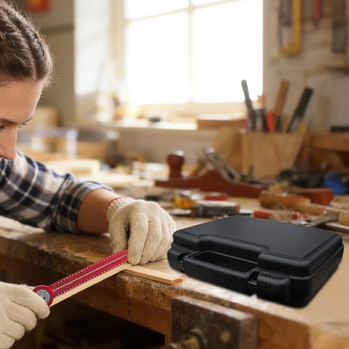 Équerre de menuiserie et kit de 9 pièces pour mesures de précision - 7