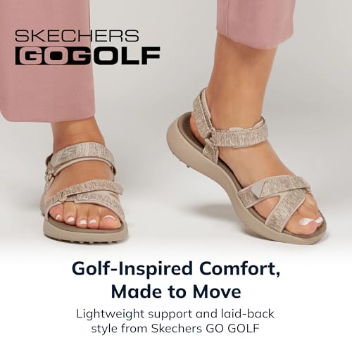Image of Skechers Women's 600 Spikeless Golf Sandals Shoe