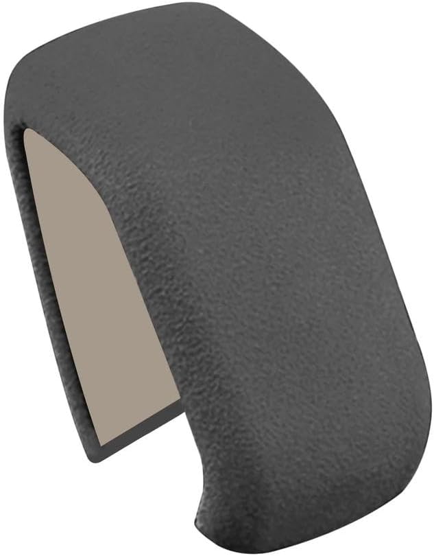 ​​Shift Handle Suede Gear Shift Knob Trim Cover Center Console Shift Sticker for Volvo XC60 S90 XC90 S60 V60 XC40 V90CC 2022-(Black)