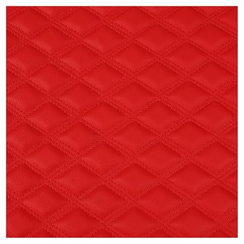 Simili cuir rouge 1.6x3m pour relooker le canapé du salon